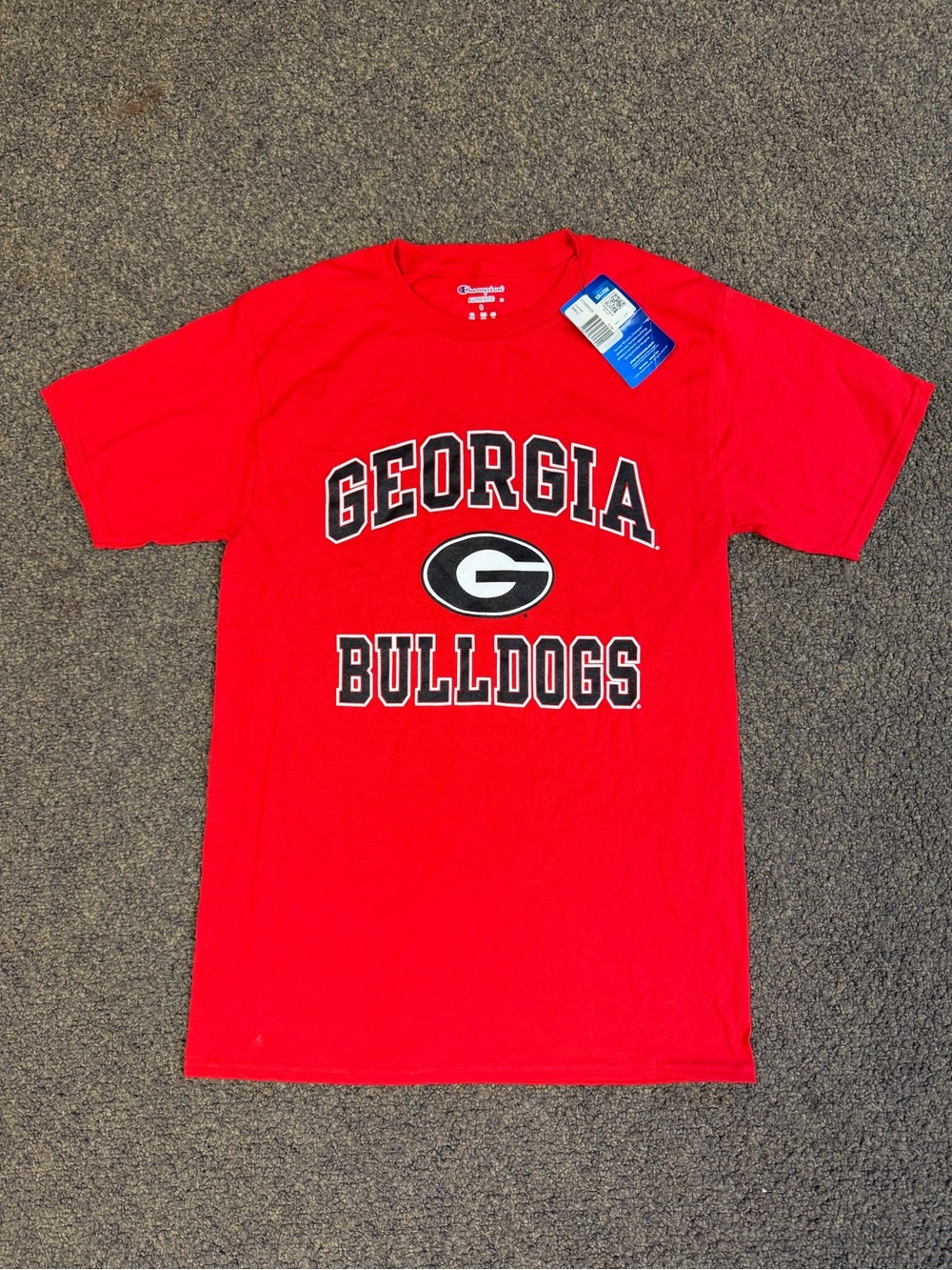 Champion Georgia Bulldogs Red Short-Sleeve Tee